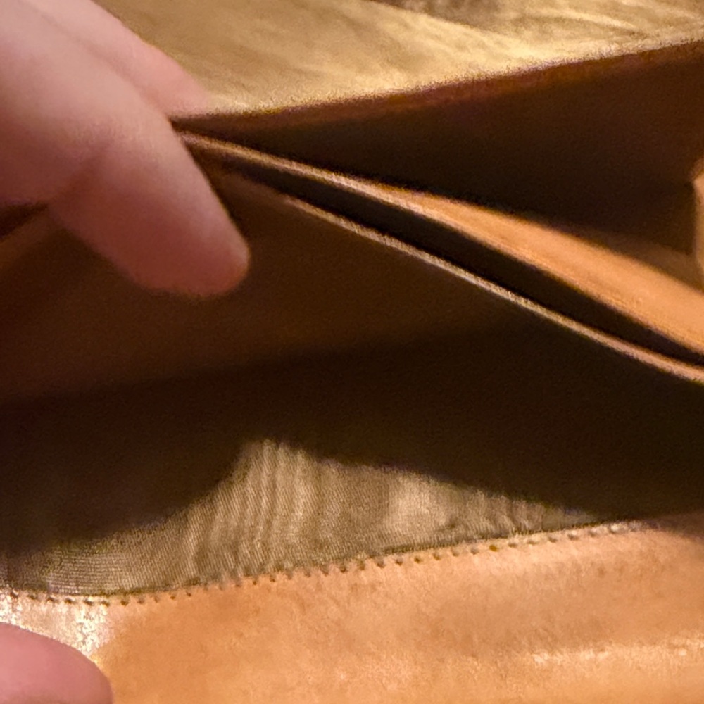Celine Brown Leather Wallet - Picture 5 of 11